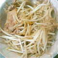 migiiiy's cooksnap of when they made モヤシと豚肉のスタミナ炒め.