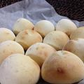 mamiiiiko's cooksnap of when they made 離乳食完了期〜☆40分でミルクプチパン.