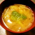 月見なっとう's cooksnap of when they made 簡単！白菜たっぷりの味噌汁.