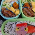 kurolabu428's cooksnap of when they made ポニョ☆お弁当（キャラ弁）.