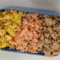 人参。's cooksnap of when they made 簡単！「三色そぼろ丼」（150円/2人）.