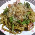 ジャイＢ's cooksnap of when they made おさかなソーセージの焼きそば.