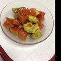 miimiiko's cooksnap of when they made サーモンとアボカドの和風サラダ.