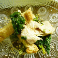 ayusasayan's cooksnap of when they made ほうれん草と豚肉の和え物.