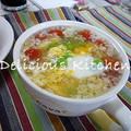 さとみんみん★'s cooksnap of when they made 枝豆とトマトのスープ.