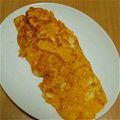 はざくら's cooksnap of when they made おかずにおつまみに☆キムチーズオムレツ.