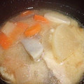 westちゃん's cooksnap of when they made 《簡単♪》おかずになる 具だくさん豚汁.