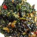 westちゃん's cooksnap of when they made フキの葉で美味しいゴマ味噌炒め❁.