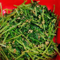 エターニア's cooksnap of when they made ★小さなおかず★豆苗の胡麻和え.
