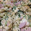 emasana's cooksnap of when they made 水菜の炒り豆腐.
