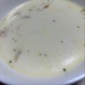 cookemm's cooksnap of when they made たまねぎとベーコンであったかミルクスープ.