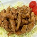 y_uu's cooksnap of when they made やみつき！厚切り豚肩ロース甘辛スティック.