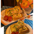 ダッフィーニーうに's cooksnap of when they made テリマヨちくわトースト☆お手軽＆簡単.