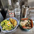 ebipeco's cooksnap of when they made かんたん ウインナーと、目玉焼き丼.