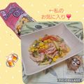 みかかめ's cooksnap of when they made 食感がクセになる😋さつまいも春雨サラダ🥗.