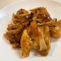 ごーるでんべあ☆'s cooksnap of when they made ☆簡単！ささみのピリ辛甘酢だれ.