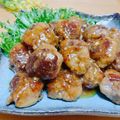 ルパンのかあさん☆彡's cooksnap of when they made 豚こまボールの粒マスタードマヨ照り焼き.