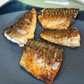 くろみつ's cooksnap of when they made フライパンで簡単サバの塩焼き.
