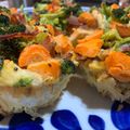 いちご♡'s cooksnap of when they made マフィン型で作る簡単キッシュ.
