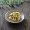 まろんかふぇ's cooksnap of when they made 厚揚げとおくらのにんにく味噌和え.