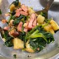 のなっち's cooksnap of when they made レンジで簡単♪ほうれん草とじゃがベーコン.