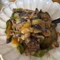 しゅうう's cooksnap of when they made ラーメン屋さんの茄子肉炒め。.