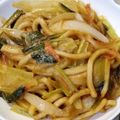 ☆ごはんできた☆'s cooksnap of when they made キムチ焼きうどん.