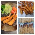 ほか弁ママ's cooksnap of when they made 真っ直ぐに揚がる☆エビフライ.