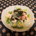 龍青空ママ's cooksnap of when they made ごま油香る♪やみつき豆腐サラダ.
