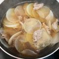nonkodon's cooksnap of when they made 超簡単！大根丸ごと1本鍋.