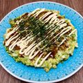 pali's cooksnap of when they made 白菜の外葉をムダなく美味しく♫お好み焼き.