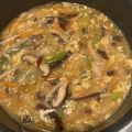 Blue's cooksnap of when they made 残り野菜で酸辣湯（サンラータン）.