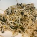 ばななくさ's cooksnap of when they made ＊超簡単☆絶品もやしと大葉のナムル＊.