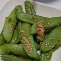 ヨシヨッシー's cooksnap of when they made 簡単　スナップエンドウのゴマあえ.