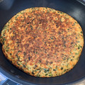 てきもき's cooksnap of when they made ふんわりとろとろ⁂山芋とニラのお焼き.