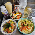 ebipeco's cooksnap of when they made スモークサーモンとアボカドの簡単丼♪.