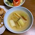 ゆみしゅー's cooksnap of when they made 長ねぎだけ！のコンソメスープ.