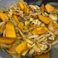 そたか's cooksnap of when they made かぼちゃと豚バラと玉ねぎの甘辛炒め.