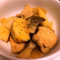 miipuusan's cooksnap of when they made ごはんがすすむ！鶏じゃがＢＢＱソース炒め.