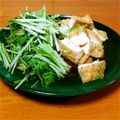 かしこ＆かおちゃん's cooksnap of when they made 簡単美味しい★水菜の煮浸し.