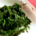 羽尼うに's cooksnap of when they made しっかり味☆ほうれん草の胡麻和え.