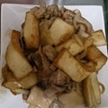kenruna's cooksnap of when they made 厚揚げと豚のいためもの.