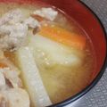 めかにか's cooksnap of when they made 決め手は生姜！あったか豚汁.