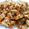 uco27th's cooksnap of when they made 辛さとコクの☆コチュマヨ納豆炒飯☆.