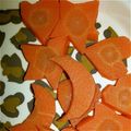 ☆ちゃーも☆'s cooksnap of when they made クリスマスにもピッタリ！野菜の飾り切り.