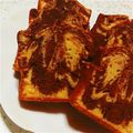 杏乃介's cooksnap of when they made ちょっとヘルシー⁈マーブルパウンドケーキ.