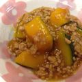 mizume's cooksnap of when they made 南瓜の鶏そぼろあん.