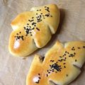 Ryusaママ's cooksnap of when they made 葉っぱ形＊抹茶あんぱん.