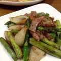 YUKIKI☆'s cooksnap of when they made ✿ちくわアスパラベー炒め✿.