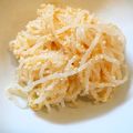horseland's cooksnap of when they made お弁当に♪糸こん（しらたき）たらこスパ風.